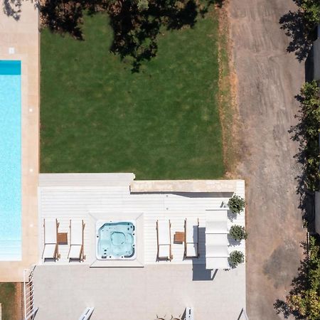 Sea View White Villa Stavrós Dış mekan fotoğraf