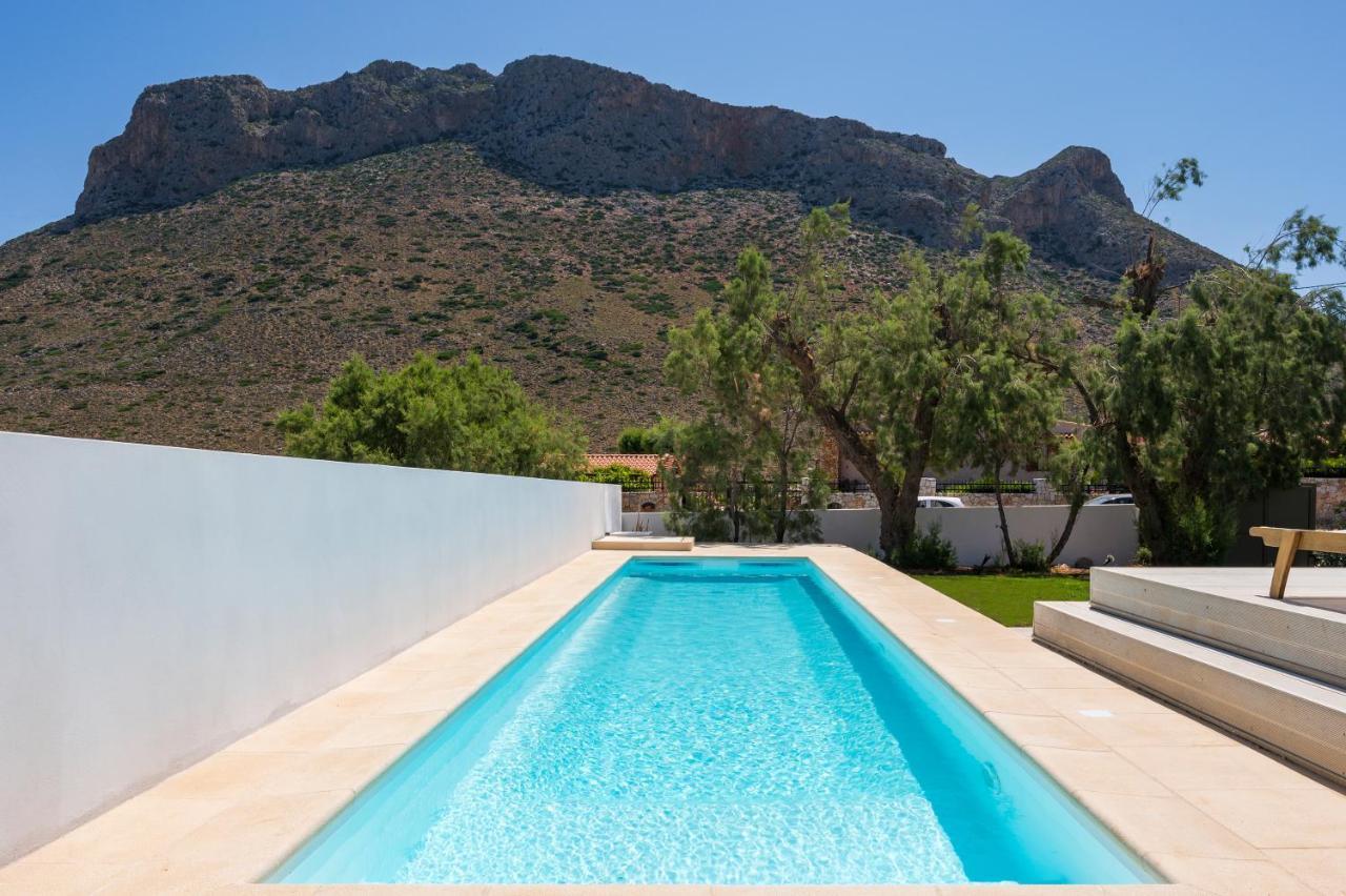 Sea View White Villa Stavrós Dış mekan fotoğraf
