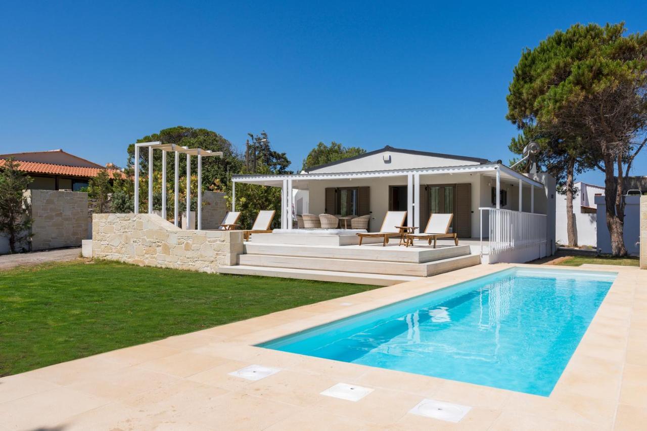 Sea View White Villa Stavrós Dış mekan fotoğraf