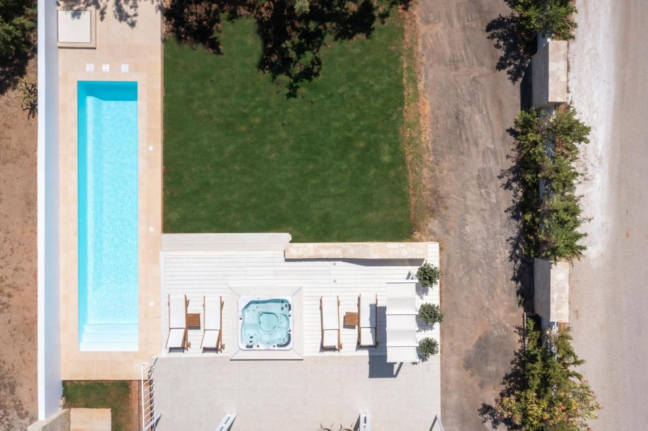 Sea View White Villa Stavrós Dış mekan fotoğraf