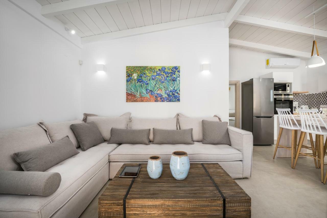 Sea View White Villa Stavrós Dış mekan fotoğraf