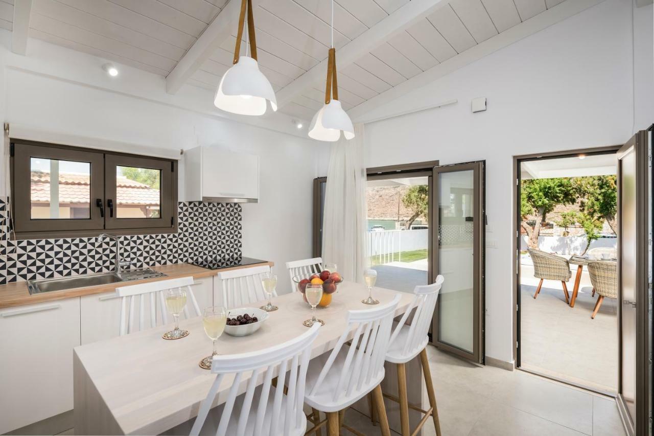 Sea View White Villa Stavrós Dış mekan fotoğraf