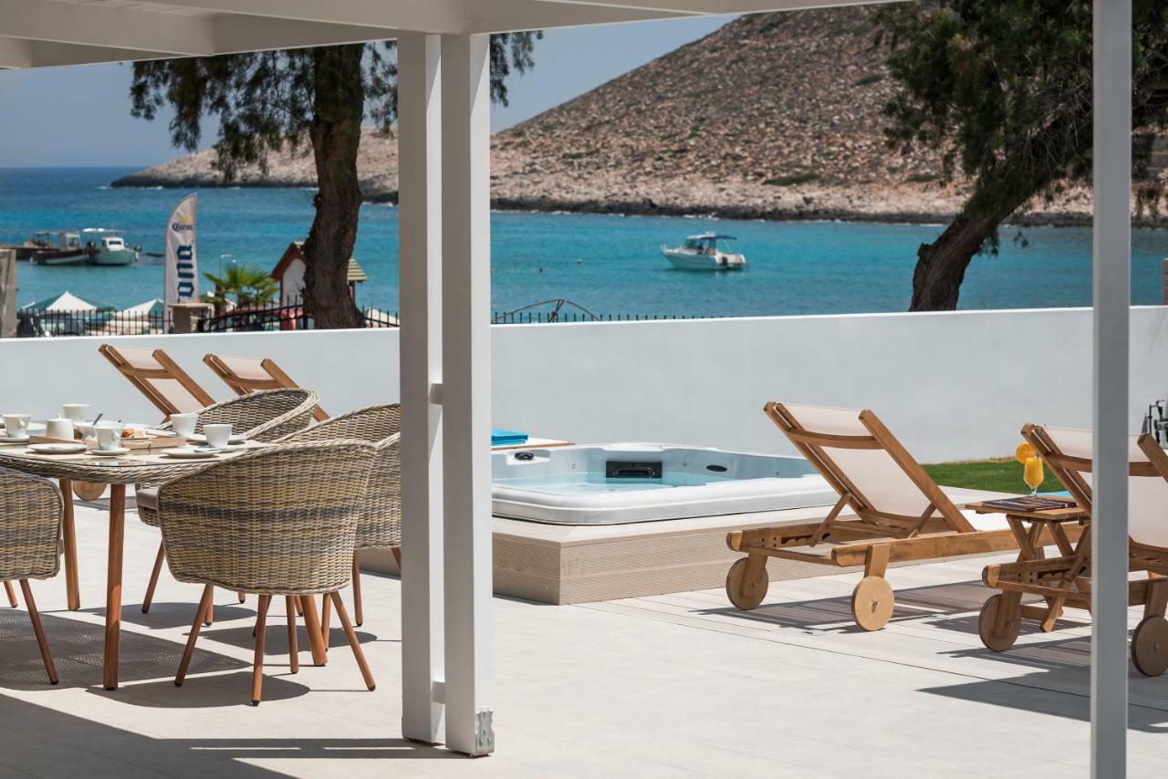 Sea View White Villa Stavrós Dış mekan fotoğraf