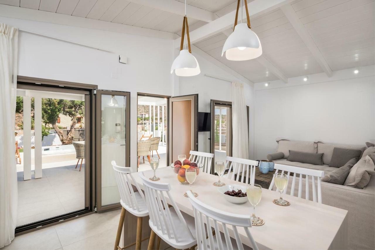 Sea View White Villa Stavrós Dış mekan fotoğraf